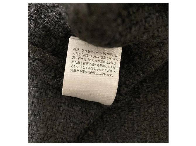 Autre Marque UNMINOU Tweed-Weste Schwarz - Ansicht 5