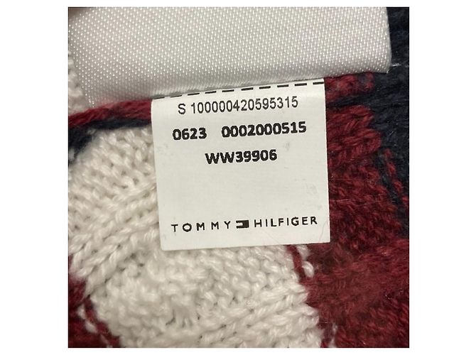 Autre Marque Camisola de malha Mini Cable em algodão Tommy Hilfiger Azul Azul marinho - vista 7