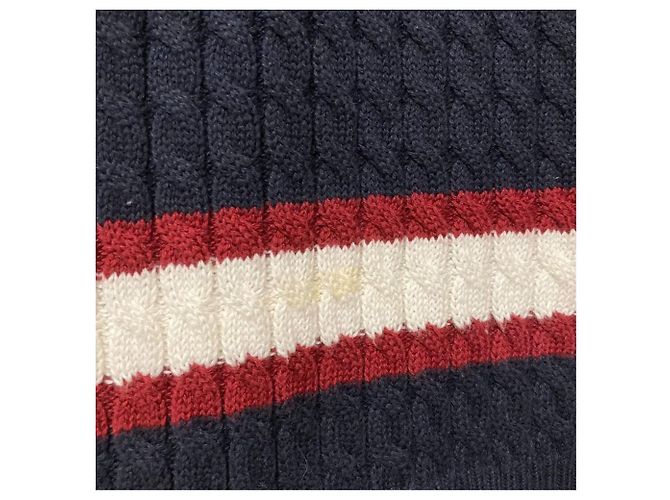 Autre Marque Camisola de malha Mini Cable em algodão Tommy Hilfiger Azul Azul marinho - vista 8
