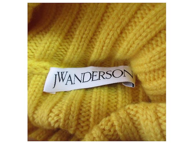 Autre Marque JW Anderson Strickpullover mit Cut-Outs Gelb - Ansicht 5