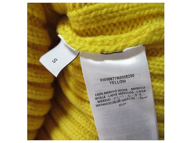 Autre Marque JW Anderson Strickpullover mit Cut-Outs Gelb - Ansicht 6