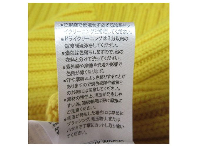 Autre Marque JW Anderson Strickpullover mit Cut-Outs Gelb - Ansicht 8