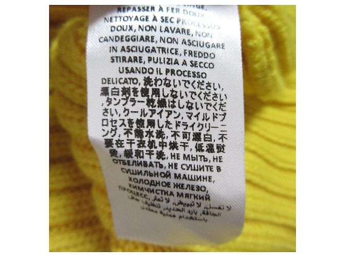 Autre Marque JW Anderson Strickpullover mit Cut-Outs Gelb - Ansicht 9