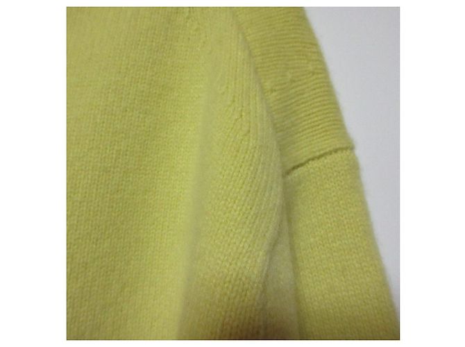 Autre Marque Drawer 7G Kaschmir-Rollkragenpullover Gelb - Ansicht 3