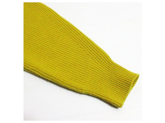 Autre Marque Maglione in maglia Basic Drop Shoulder CLANE Giallo - vista 5