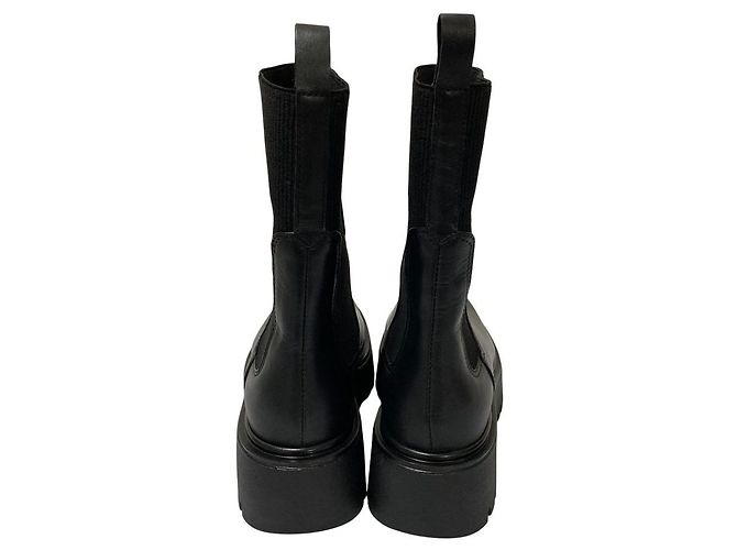 Autre Marque CORSO ROMA 9 Side Gore Rippstrick-Stiefel Schwarz - Ansicht 4