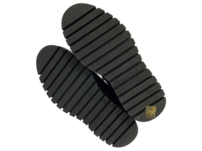Autre Marque CORSO ROMA 9 Side Gore Rippstrick-Stiefel Schwarz - Ansicht 6
