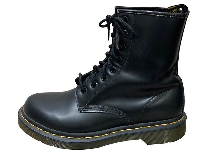 Autre Marque Dr. Martens 1460W Boots Schwarz - Ansicht 3