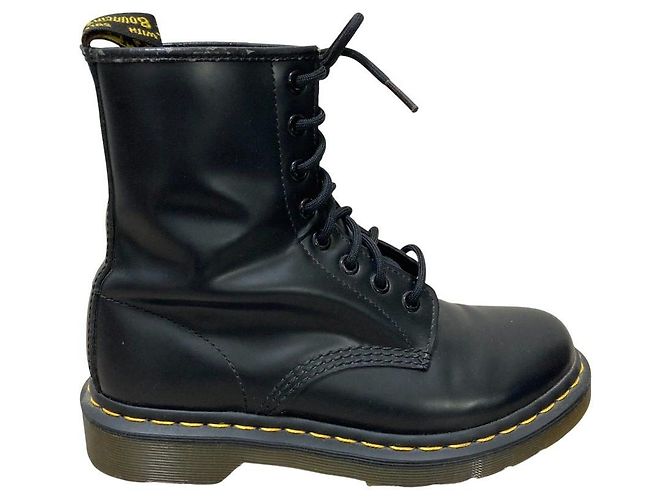 Autre Marque Dr. Martens 1460W Boots Schwarz - Ansicht 5
