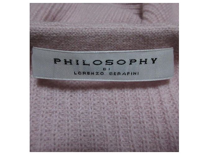 Autre Marque Strickpullover PHILOSOPHY DI LORENZO SERAFINI Pink - Ansicht 4