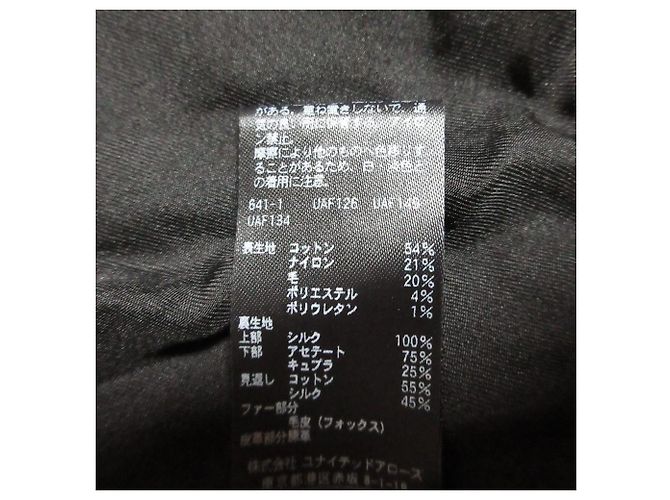 Autre Marque Chaleco de rayas de tweed y piel de zorro Drawer Blanco - vista 6