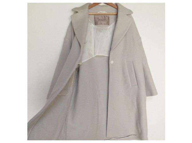 Autre Marque Herno Wool Chester Coat Brown - view 4