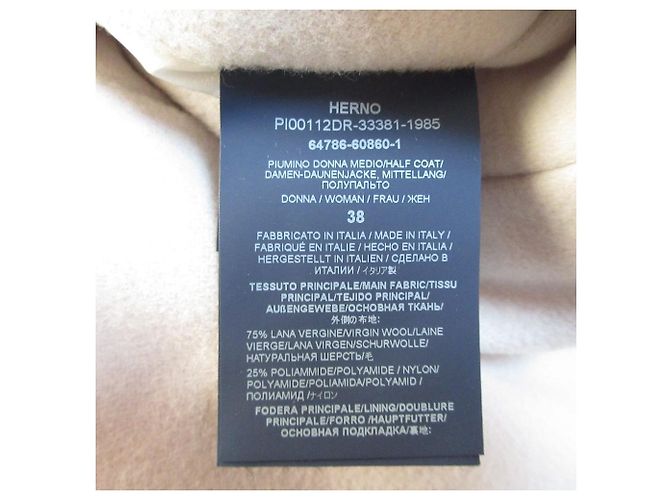 Autre Marque Herno Wool Chester Coat Brown - view 7