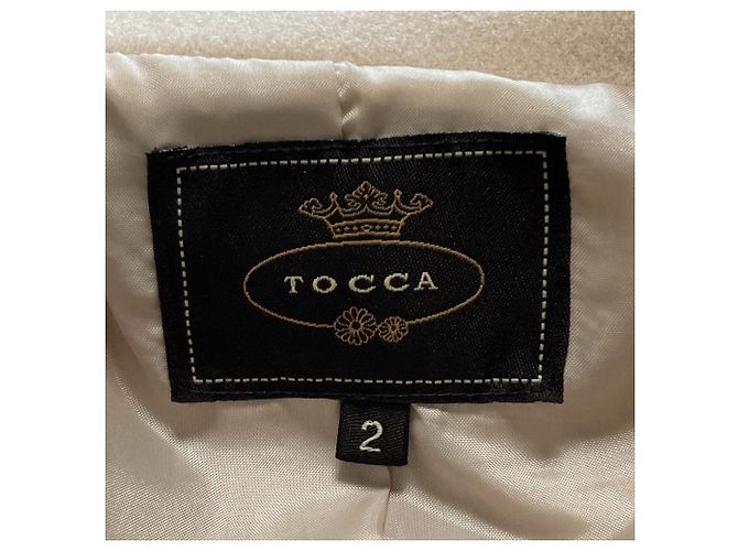 Autre Marque Casaco de Lã TOCCA Flower Bege - vista 7