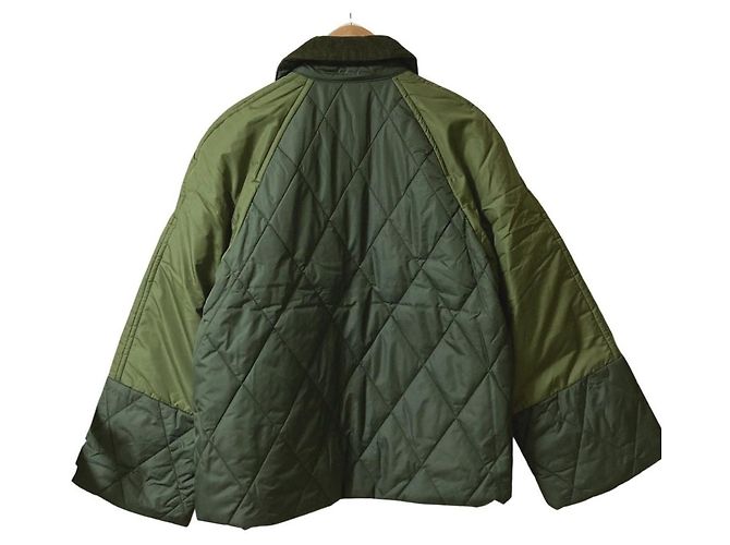 Autre Marque Barbour MARTHA QUILTED Jacket Green Olive green - view 2