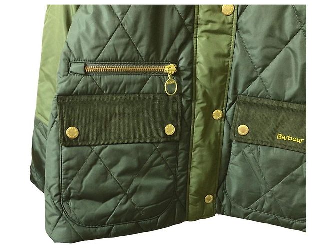 Autre Marque Barbour MARTHA QUILTED Jacket Green Olive green - view 4