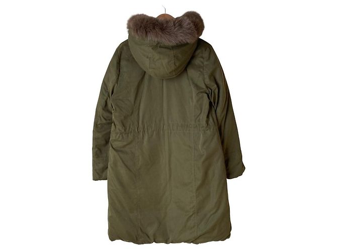 Autre Marque Cappotto in piumino reversibile Apuweiser-riche Verde - vista 2