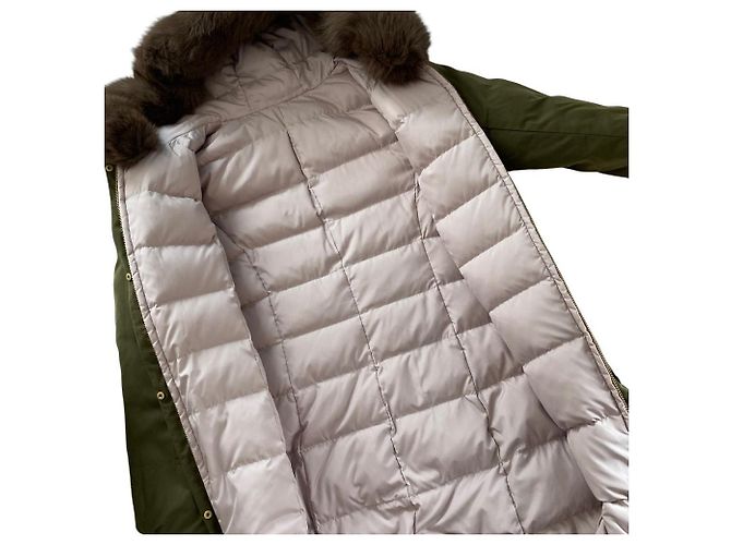 Autre Marque Cappotto in piumino reversibile Apuweiser-riche Verde - vista 5