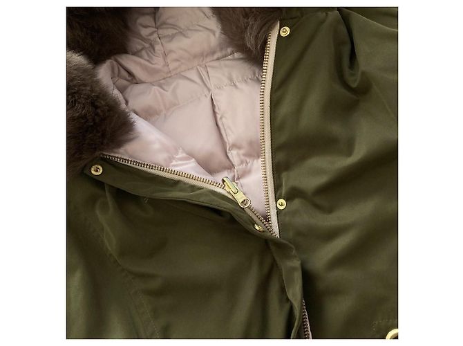Autre Marque Cappotto in piumino reversibile Apuweiser-riche Verde - vista 6