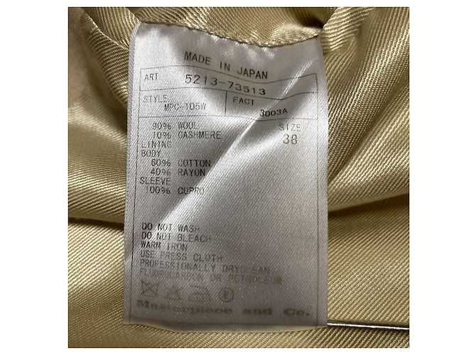 Autre Marque Cappotto Chester in lana SCYE BASICS Beige - vista 6