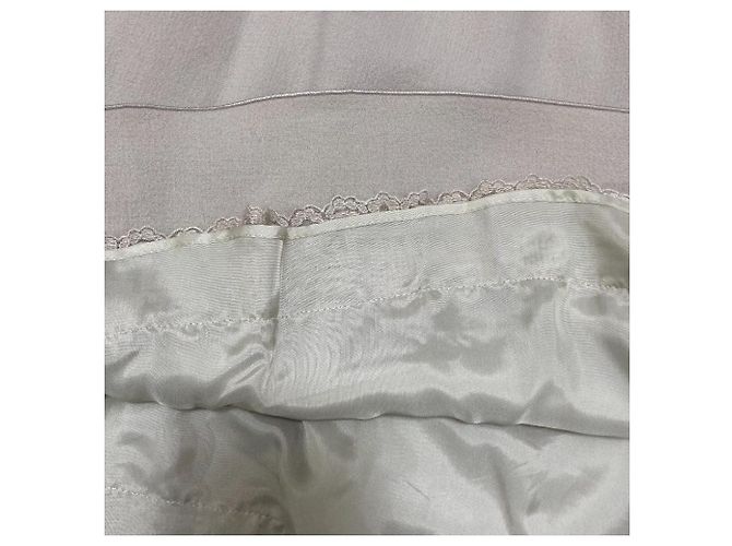 Autre Marque Falda FOXEY de mezcla de lana y cashmere Castaño - vista 4
