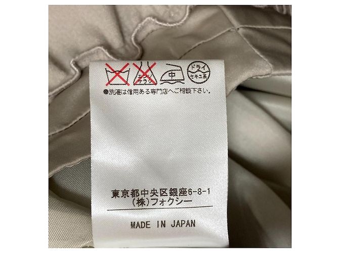 Autre Marque Falda FOXEY de mezcla de lana y cashmere Castaño - vista 7
