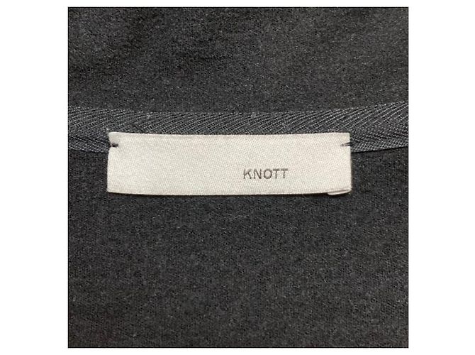 Autre Marque Abrigo de lana KNOTT TOMORROWLAND Negro - vista 5
