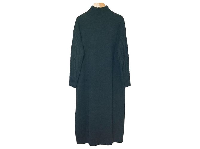 Autre Marque Vestido de punto de ochos green label relaxing CFC Negro - vista 2