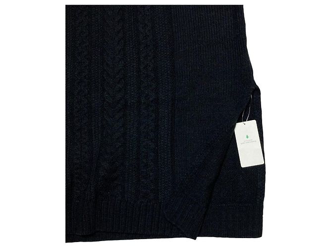 Autre Marque Vestido de punto de ochos green label relaxing CFC Negro - vista 4