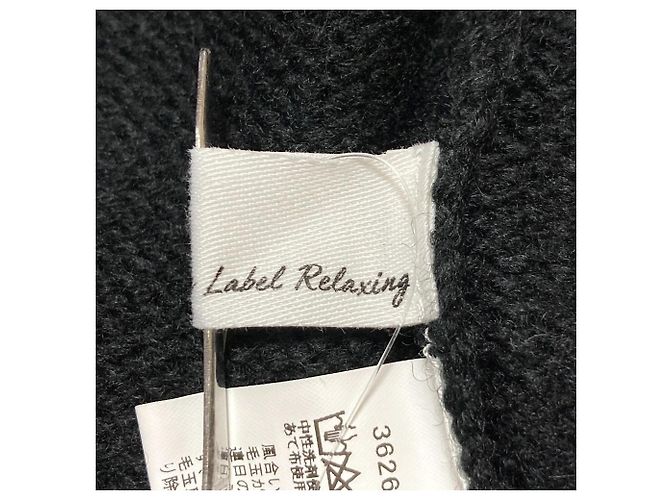 Autre Marque Vestido de punto de ochos green label relaxing CFC Negro - vista 6