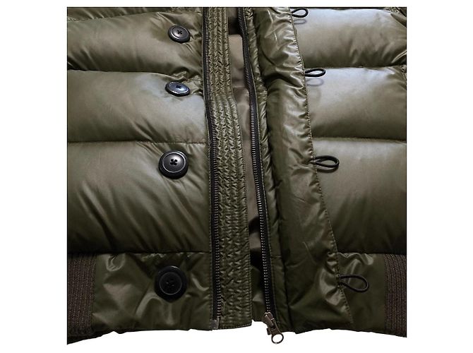 Autre Marque RUSS-K 2way Emblem Short Down Jacket Green Khaki - view 5