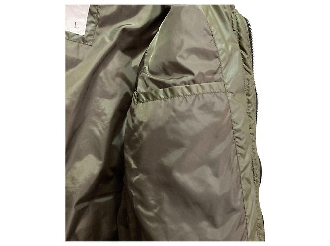 Autre Marque RUSS-K 2way Emblem Short Down Jacket Green Khaki - view 6