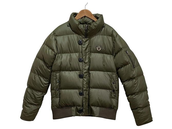 Autre Marque RUSS-K 2way Emblem Short Down Jacket Green Khaki - view 9
