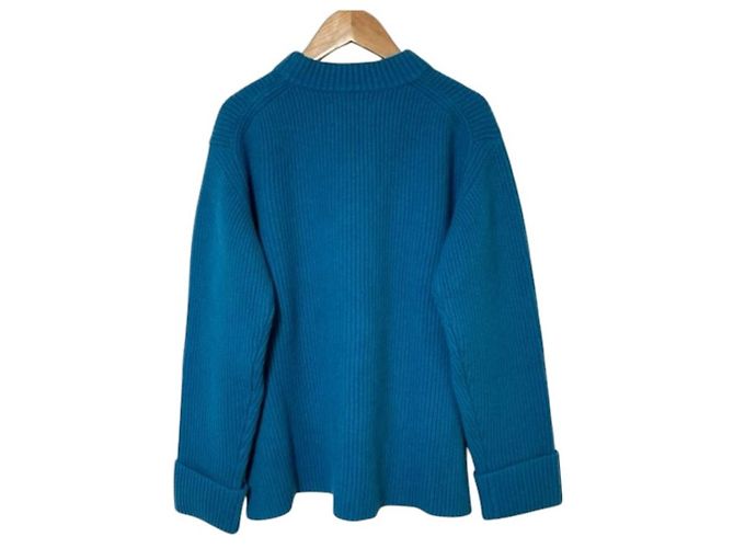 Autre Marque ADAM ET ROPE Kurzer Strickpullover Blau - Ansicht 2