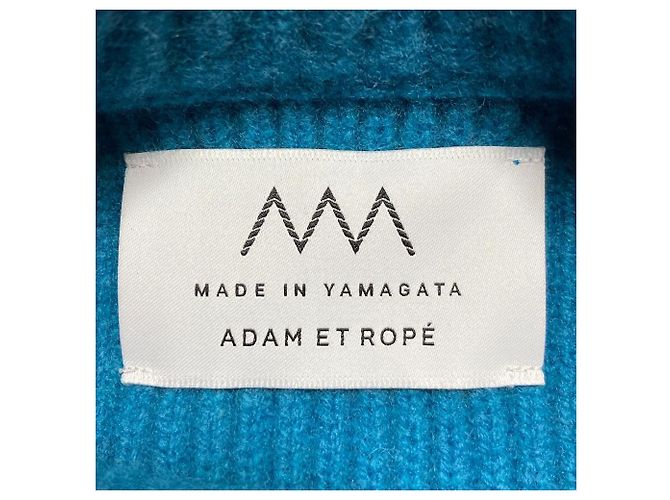 Autre Marque ADAM ET ROPE Kurzer Strickpullover Blau - Ansicht 5
