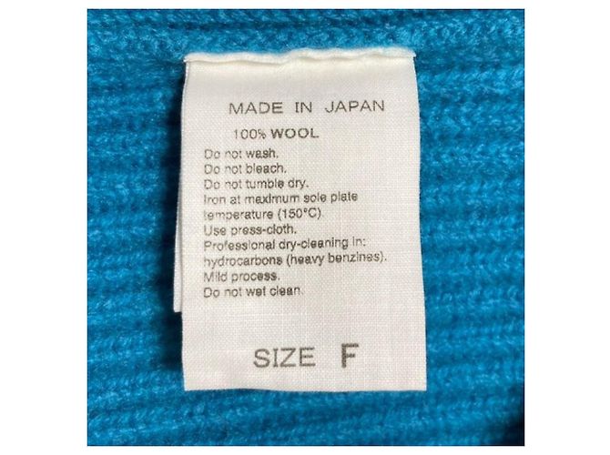 Autre Marque ADAM ET ROPE Kurzer Strickpullover Blau - Ansicht 6