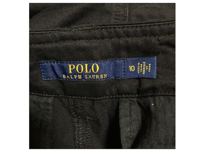 Gonna Polo Ralph Lauren Nero - vista 3