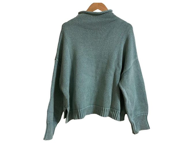 Autre Marque DemyLee Wollpullover mit Rollkragen Blau - Ansicht 2