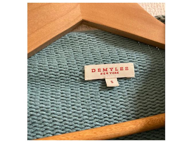 Autre Marque DemyLee Wollpullover mit Rollkragen Blau - Ansicht 4