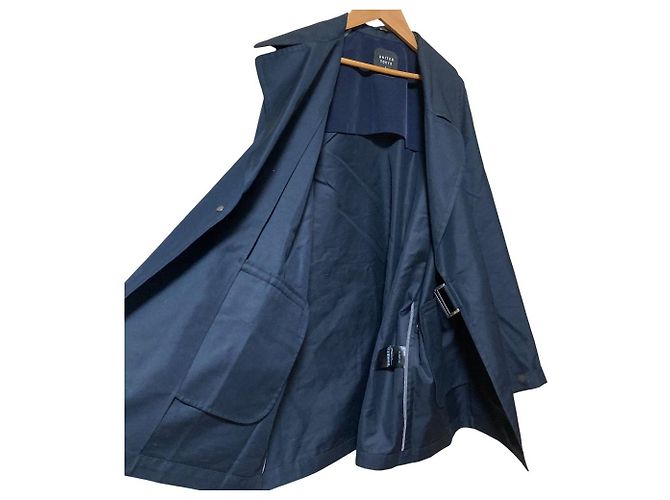 Autre Marque Cappotto con cintura UNITED TOKYO Blu Blu navy - vista 6