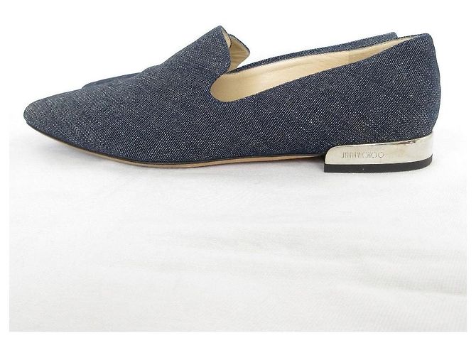 Jimmy Choo Opera Denim Loafer Blau - Ansicht 2