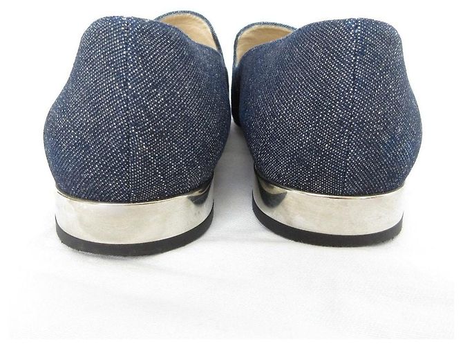 Jimmy Choo Opera Denim Loafer Blau - Ansicht 3