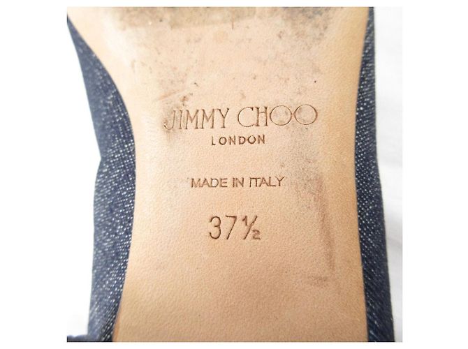 Jimmy Choo Opera Denim Loafer Blau - Ansicht 8