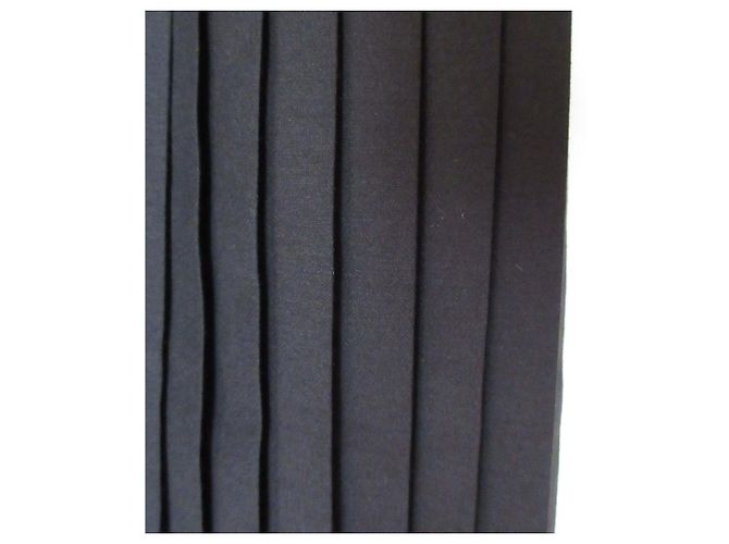 Autre Marque Abito in taffetà trasparente in cotone e nylon DES PRES Nero - vista 4
