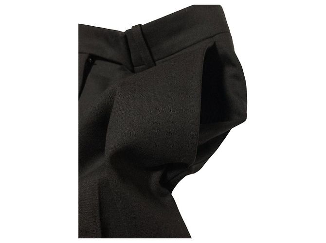 Céline Celine Wool Stretch Trousers Brown - view 8
