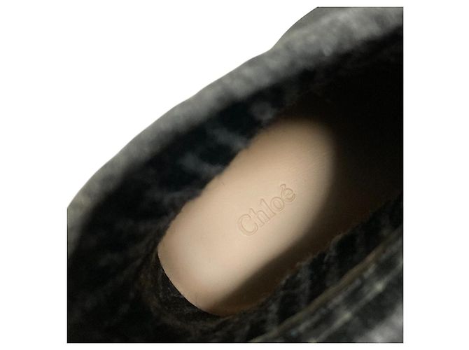 Chloé Stivaletti sneaker Chloe SONNIE Fit Sock Sneaker Nero - vista 7
