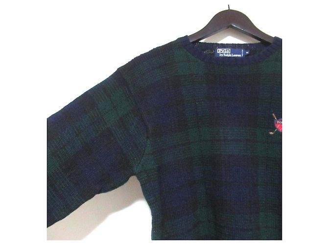 Blackwatch Strickpullover von Polo by Ralph Lauren Grün - Ansicht 3