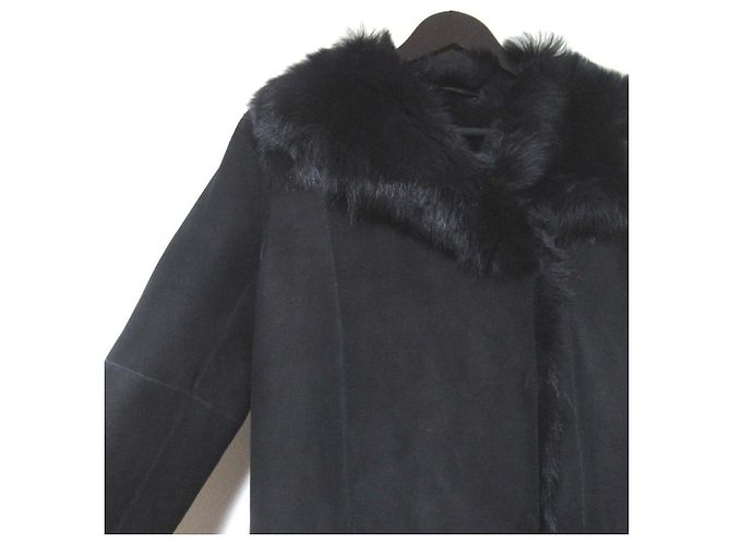 Autre Marque Cappotto in shearling Joseph Nero - vista 3