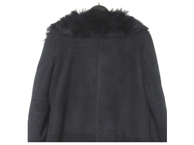 Autre Marque Cappotto in shearling Joseph Nero - vista 5