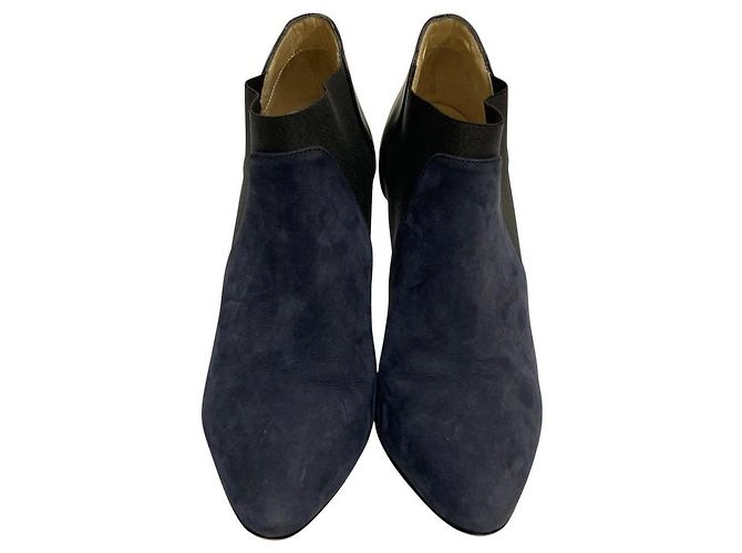 Jimmy Choo Stiefeletten Blau Marineblau - Ansicht 2
